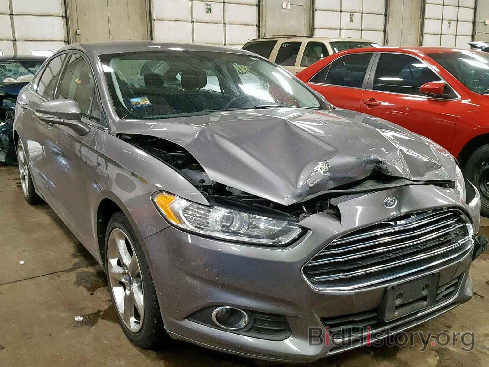 Photo 3FA6P0HR9DR106631 - FORD FUSION SE 2013