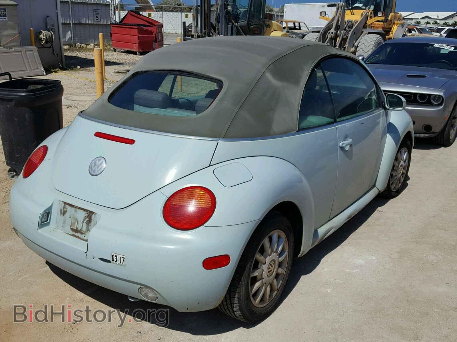 2004 VOLKSWAGEN BEETLE - VIN: 3VWCM31Y24M336319 - Фото 4