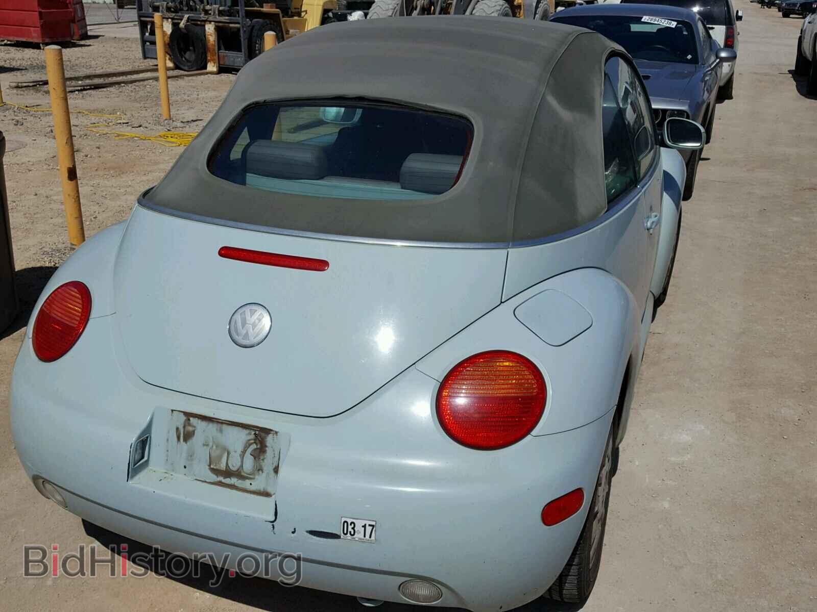 2004 VOLKSWAGEN BEETLE - VIN: 3VWCM31Y24M336319 - Фото 6