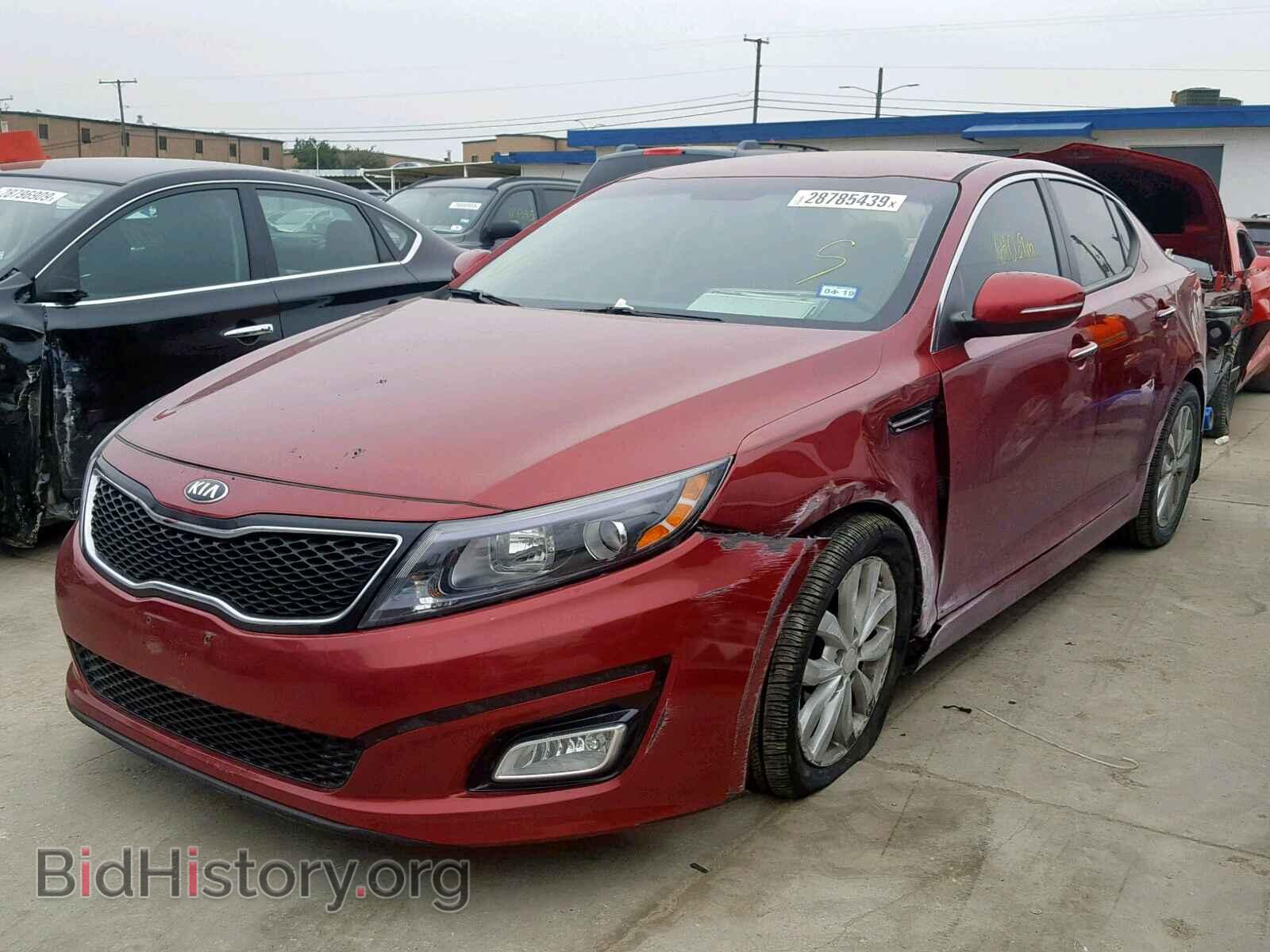2015 KIA OPTIMA - VIN: 5XXGN4A70FG376028 - Фото 2