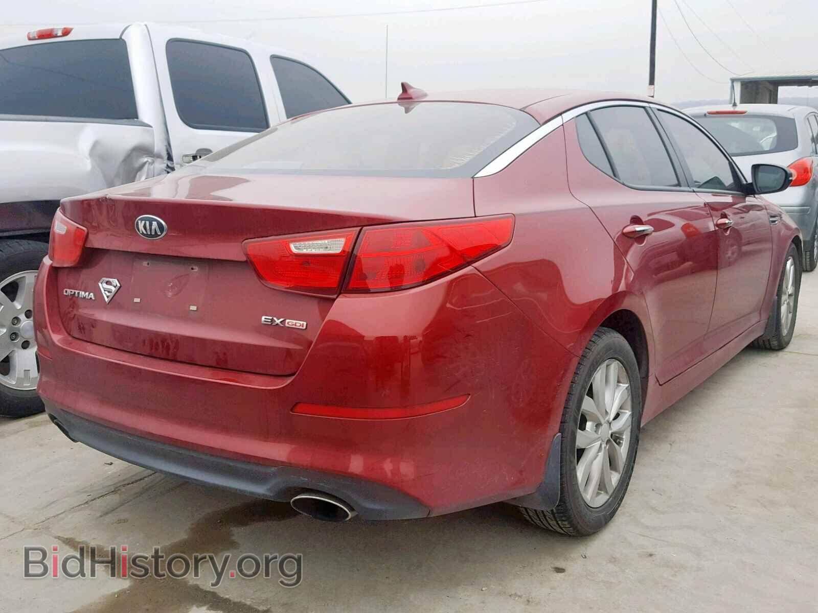 2015 KIA OPTIMA - VIN: 5XXGN4A70FG376028 - Фото 4