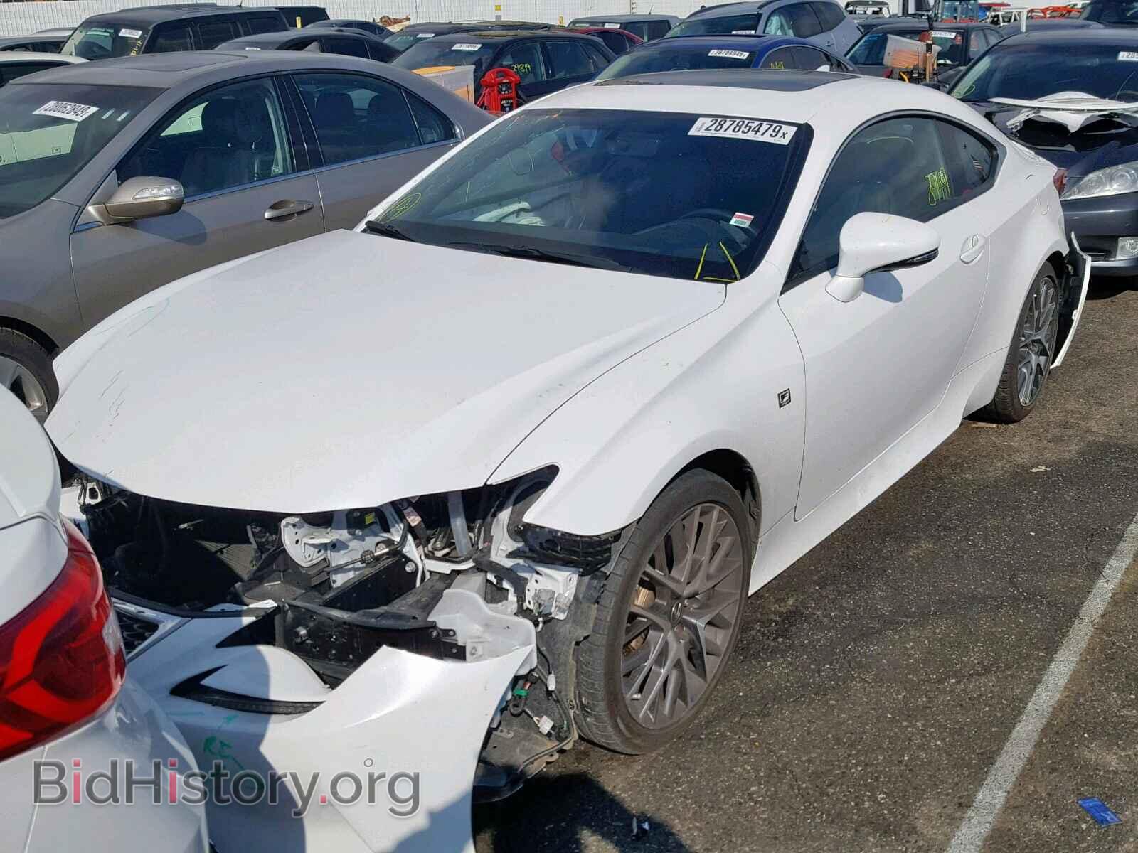2017 LEXUS RC - VIN: JTHHA5BC6H5005219 - Фото 2