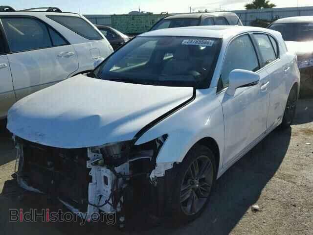 2012 LEXUS CT 200 - VIN: JTHKD5BH0C2052765 - Фото 2