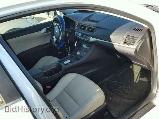 2012 LEXUS CT 200 - VIN: JTHKD5BH0C2052765 - Фото 5
