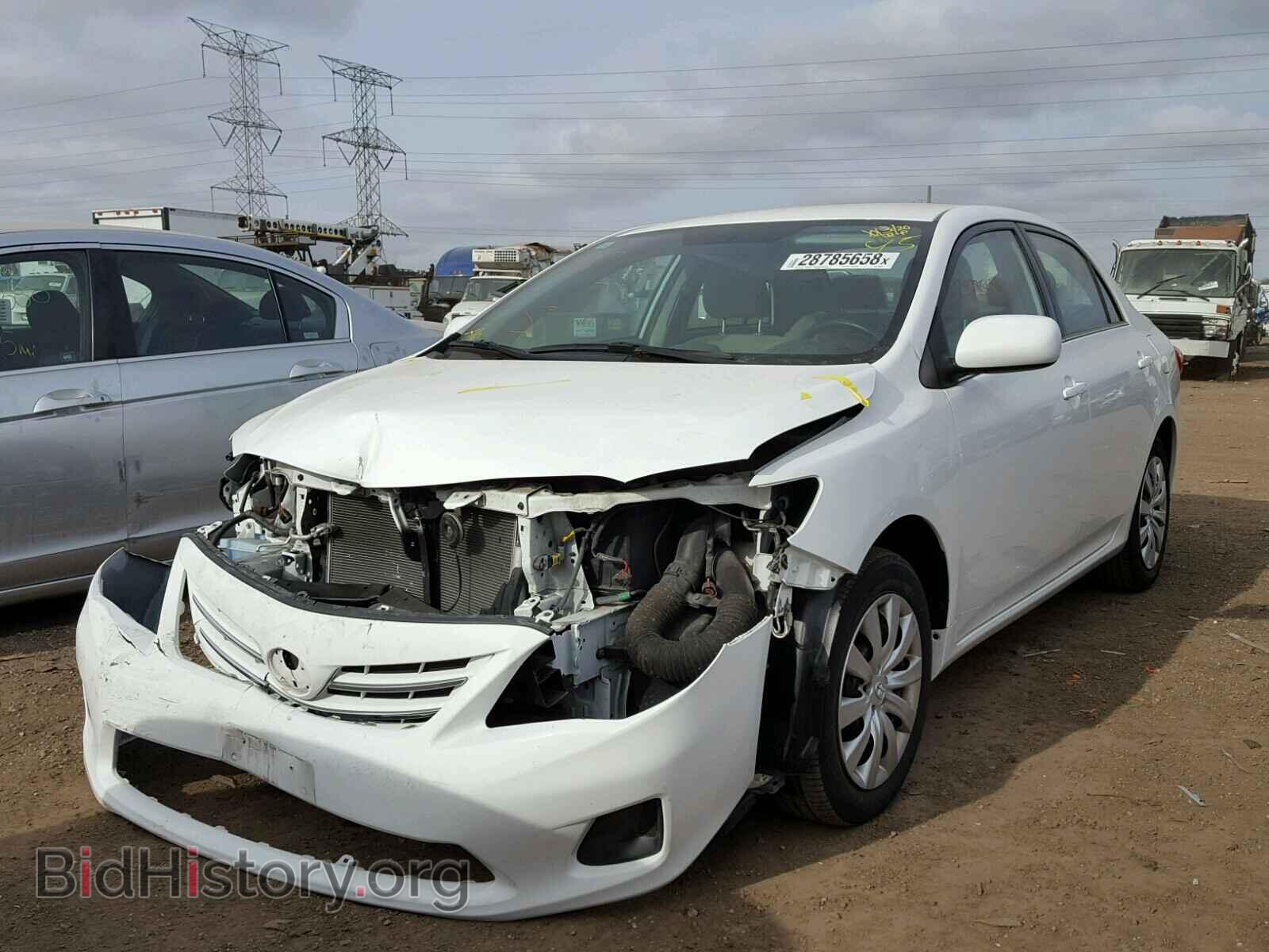 2013 TOYOTA COROLLA BA - VIN: 2T1BU4EE3DC999072 - Фото 2