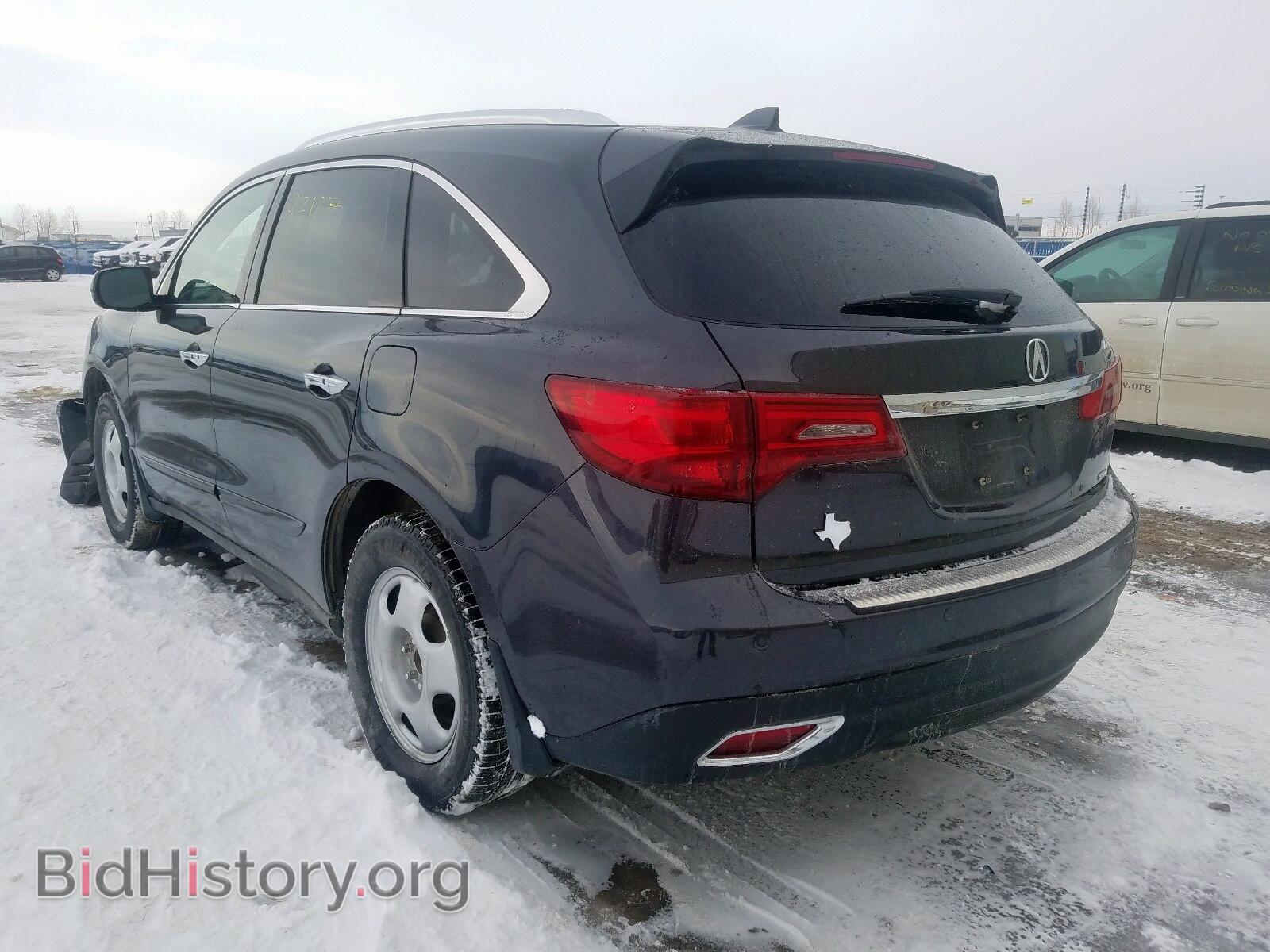 2015 ACURA MDX ADVANC - VIN: 5FRYD4H81FB501576 - Фото 3