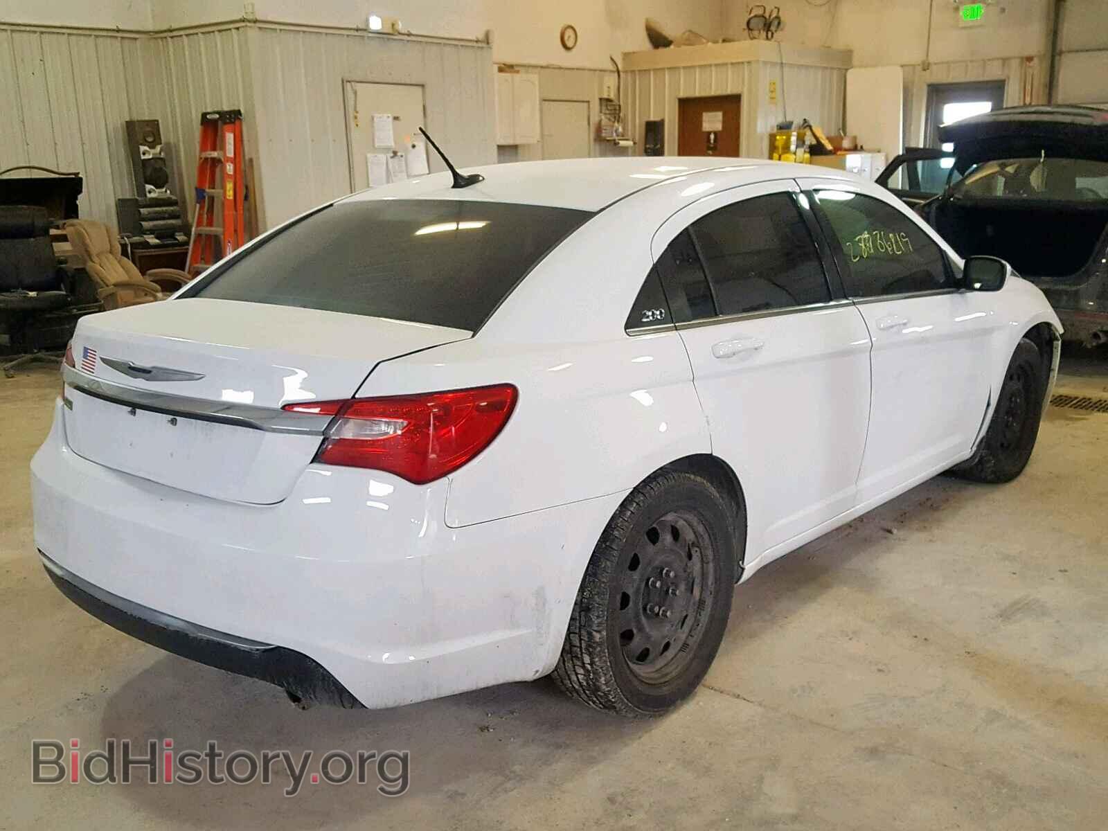 2012 CHRYSLER 200 - VIN: 1C3CCBAG4CN168585 - Фото 4