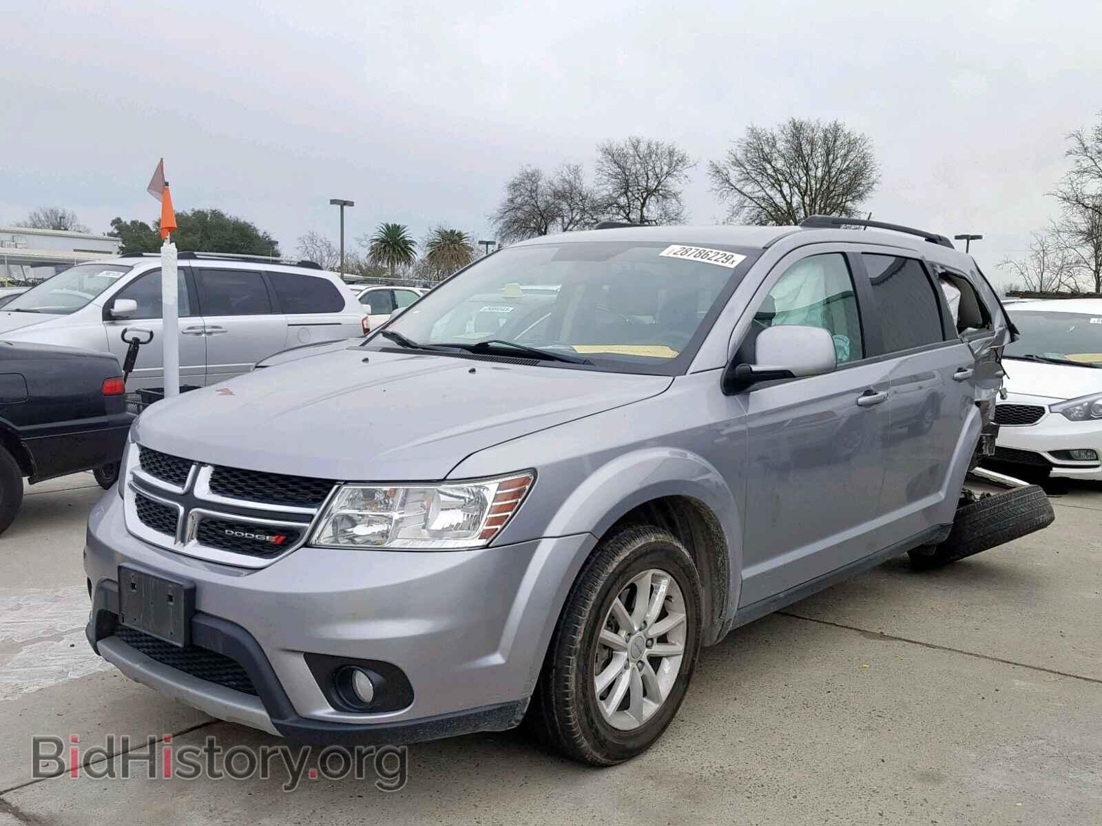 2016 DODGE JOURNEY SX - VIN: 3C4PDCBB0GT202031 - Фото 2