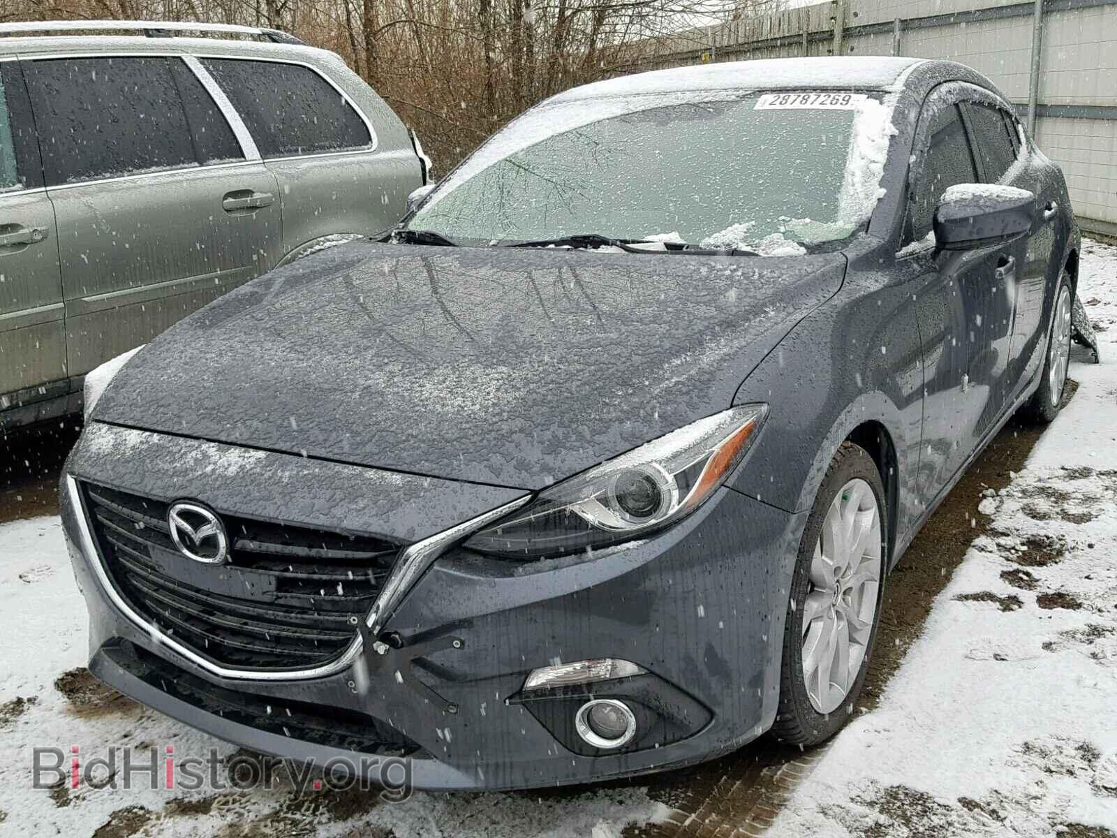 2014 MAZDA 3 - VIN: JM1BM1L35E1208921 - Фото 2