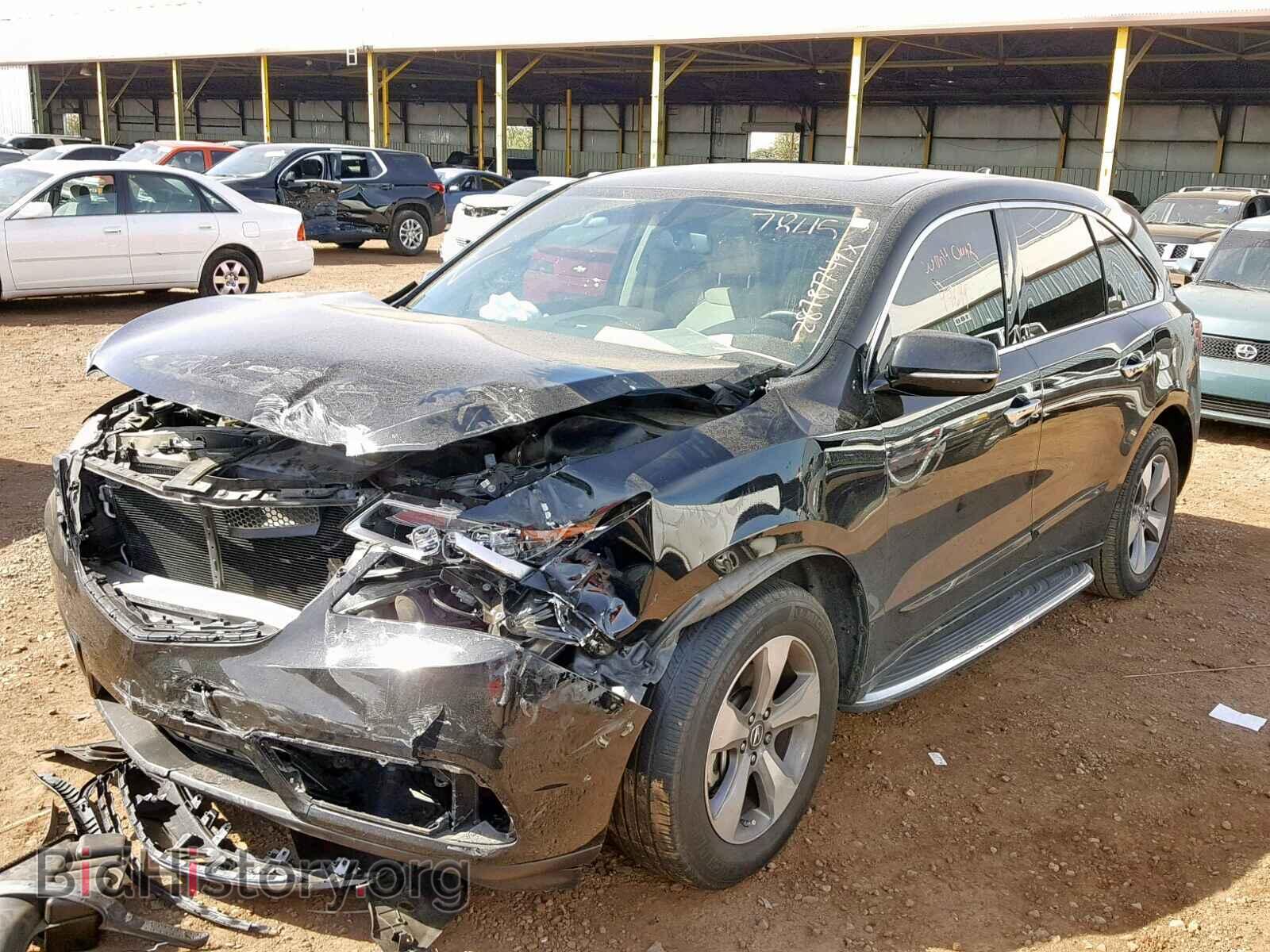 2015 ACURA MDX - VIN: 5FRYD4H29FB016422 - Фото 2