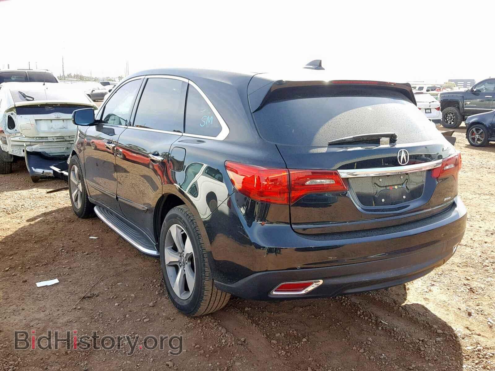 2015 ACURA MDX - VIN: 5FRYD4H29FB016422 - Фото 3