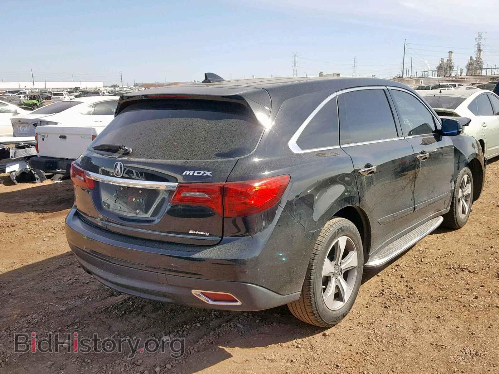 2015 ACURA MDX - VIN: 5FRYD4H29FB016422 - Фото 4