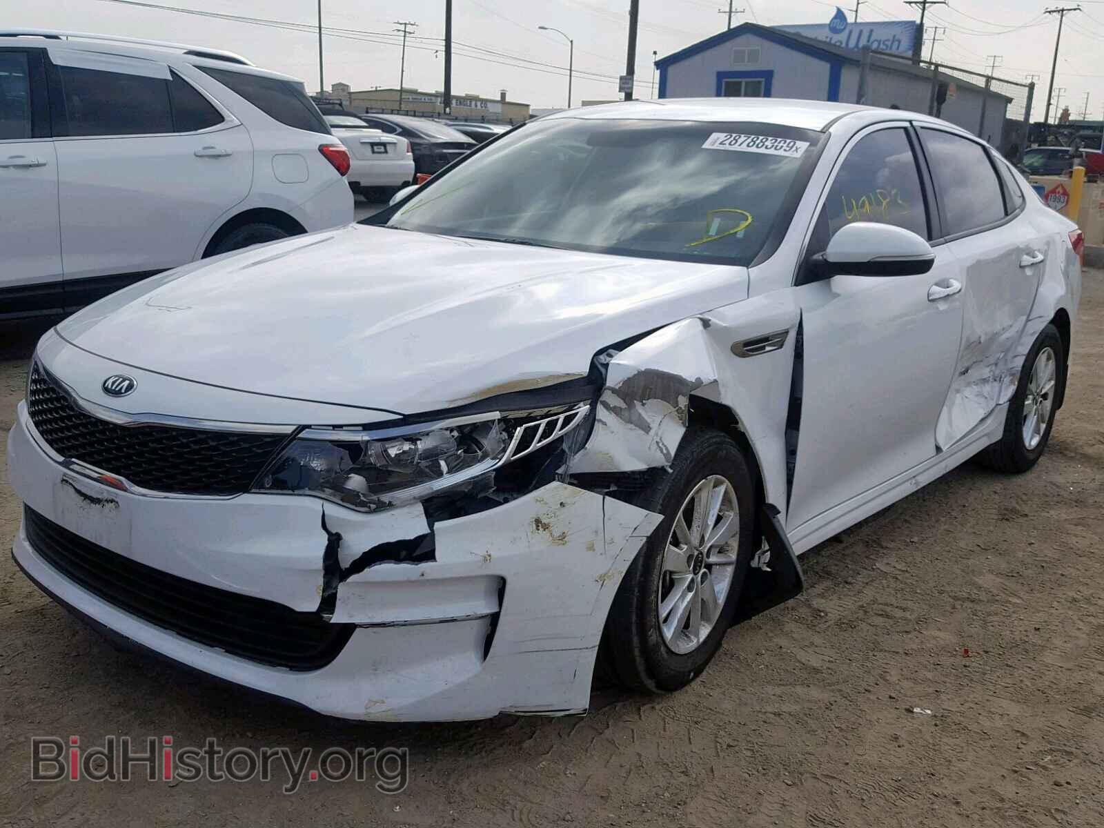 2017 KIA OPTIMA - VIN: 5XXGT4L38HG166313 - Фото 2