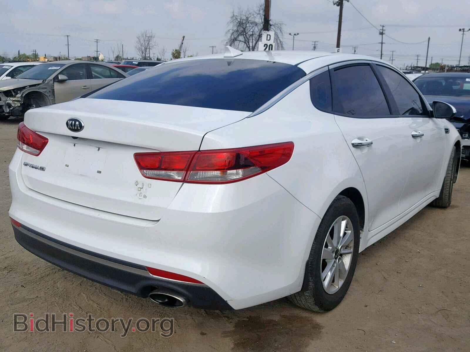 2017 KIA OPTIMA - VIN: 5XXGT4L38HG166313 - Фото 4