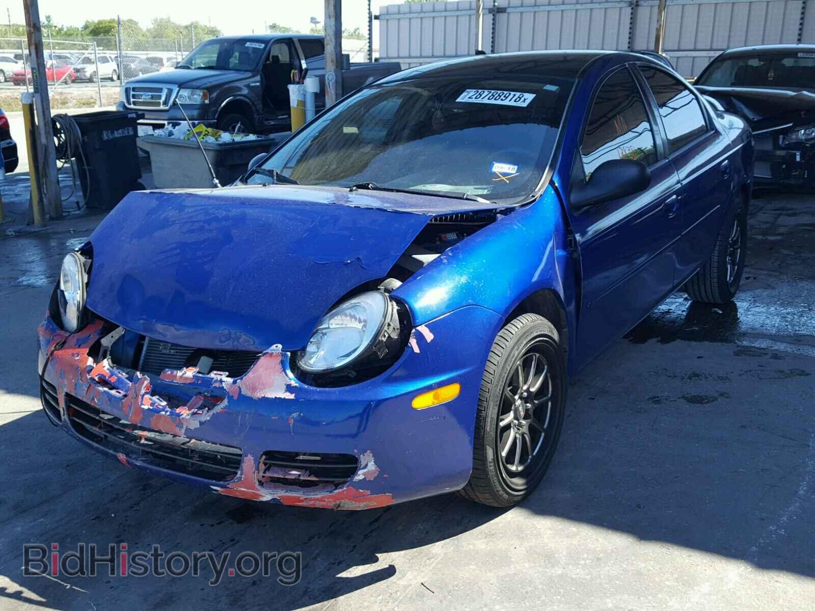 2005 DODGE NEON - VIN: 1B3ES56C65D200753 - Фото 2