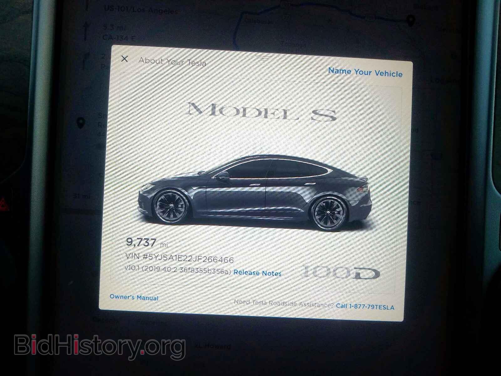 2018 TESLA MODEL S - VIN: 5YJSA1E22JF266466 - Photo 8