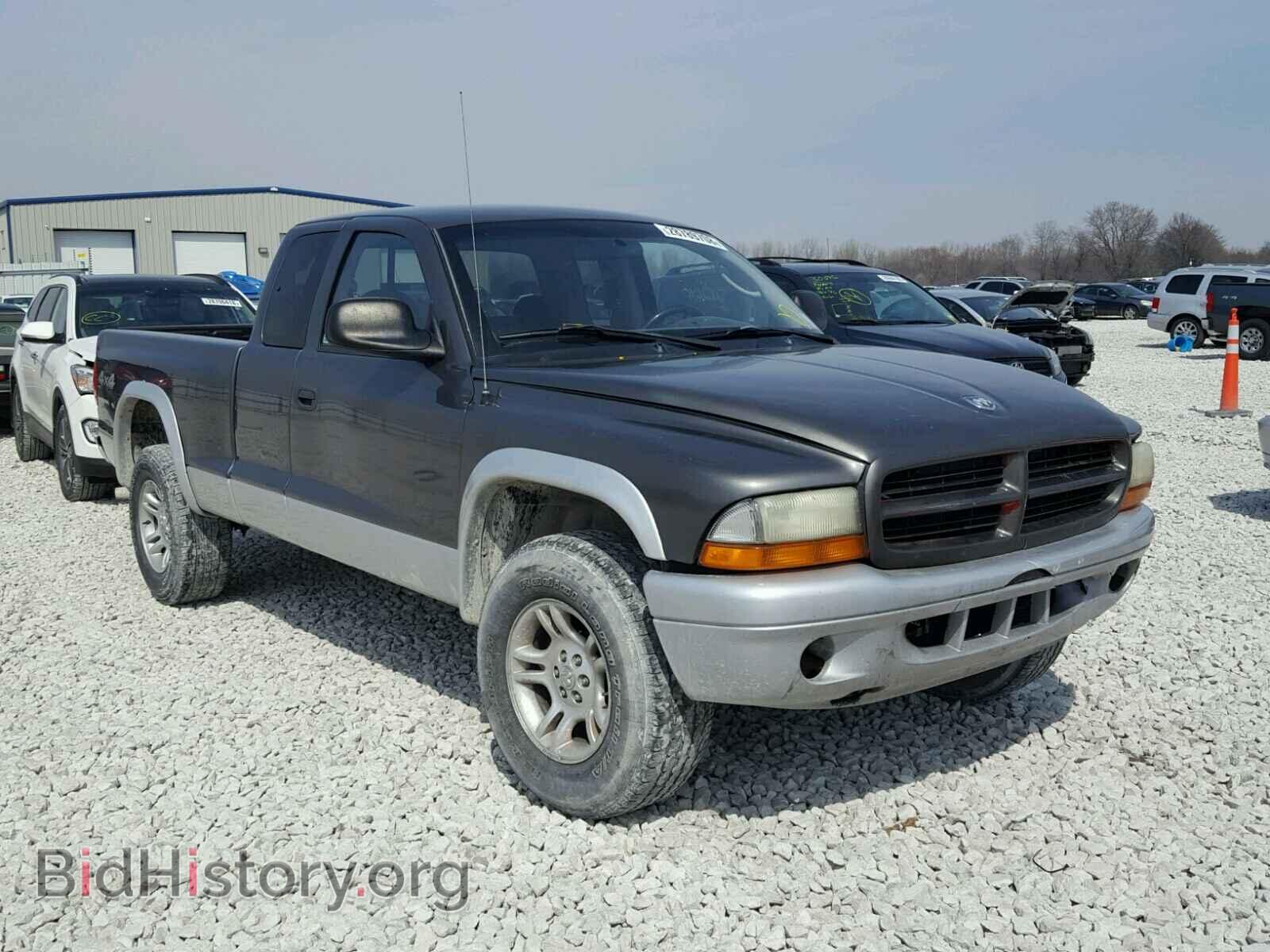 Фотография 1D7HG42NX4S571221 - DODGE DAKOTA 2004