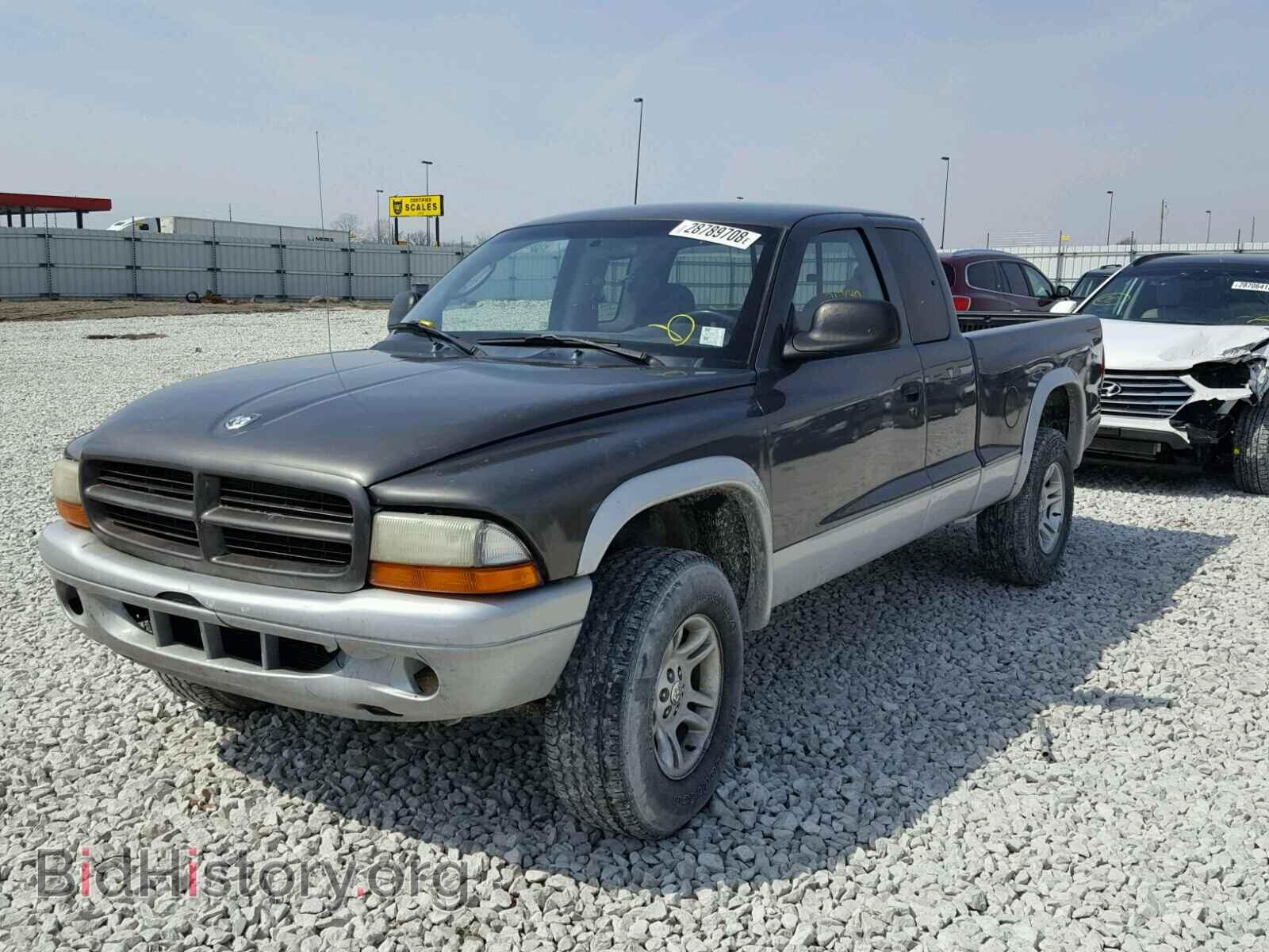 2004 DODGE DAKOTA - VIN: 1D7HG42NX4S571221 - Фото 2