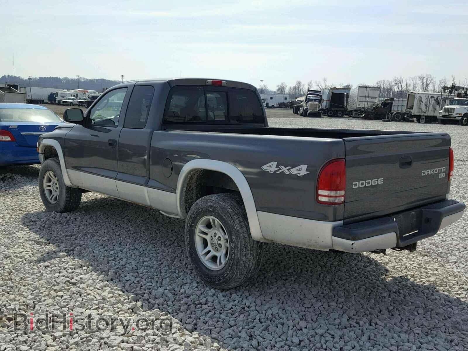 2004 DODGE DAKOTA - VIN: 1D7HG42NX4S571221 - Фото 3