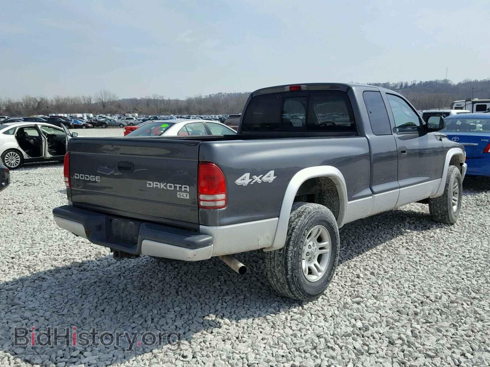 2004 DODGE DAKOTA - VIN: 1D7HG42NX4S571221 - Фото 4