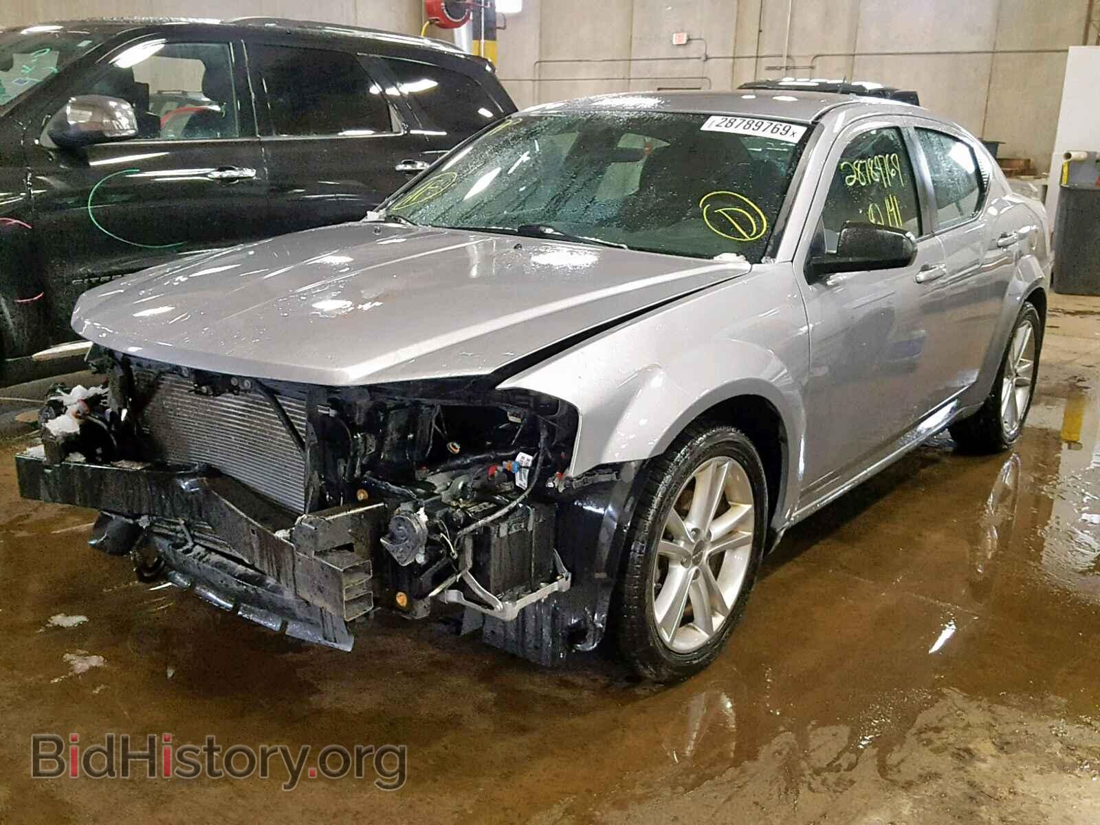 2014 DODGE AVENGER - VIN: 1C3CDZAB6EN155916 - Фото 2