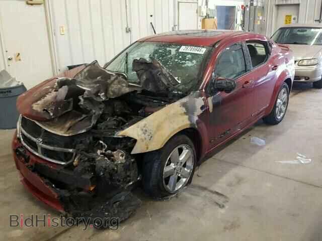 2008 DODGE AVENGER - VIN: 1B3LD76M48N639499 - Фото 2