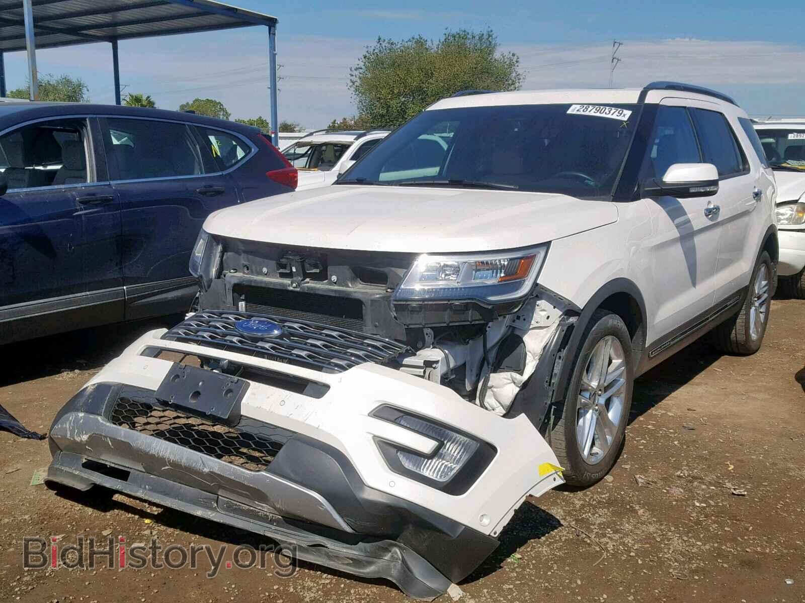 2016 FORD EXPLORER L - VIN: 1FM5K8F82GGC34391 - Фото 2