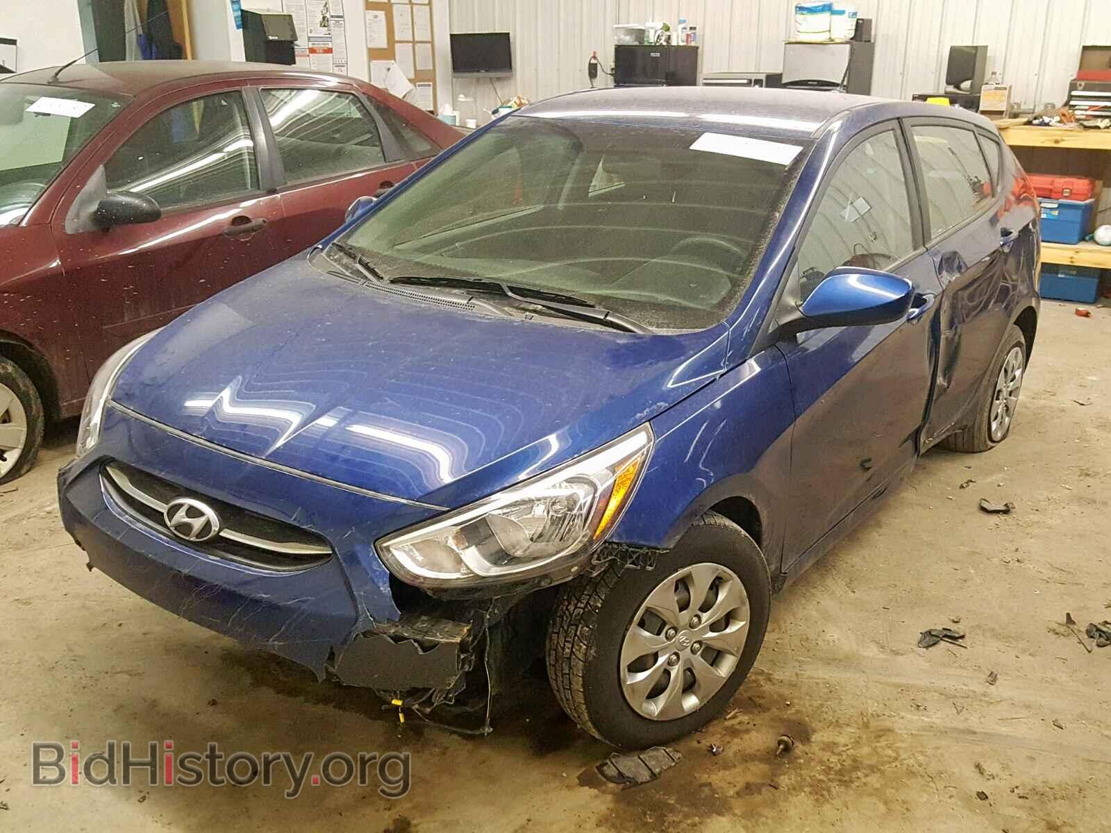 2017 HYUNDAI ACCENT - VIN: KMHCT5AE1HU319841 - Фото 2