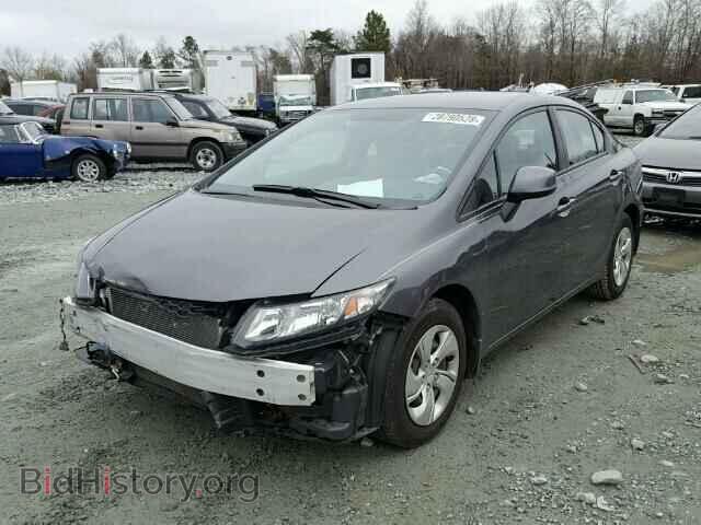 2013 HONDA CIVIC - VIN: 2HGFB2F54DH565504 - Фото 2