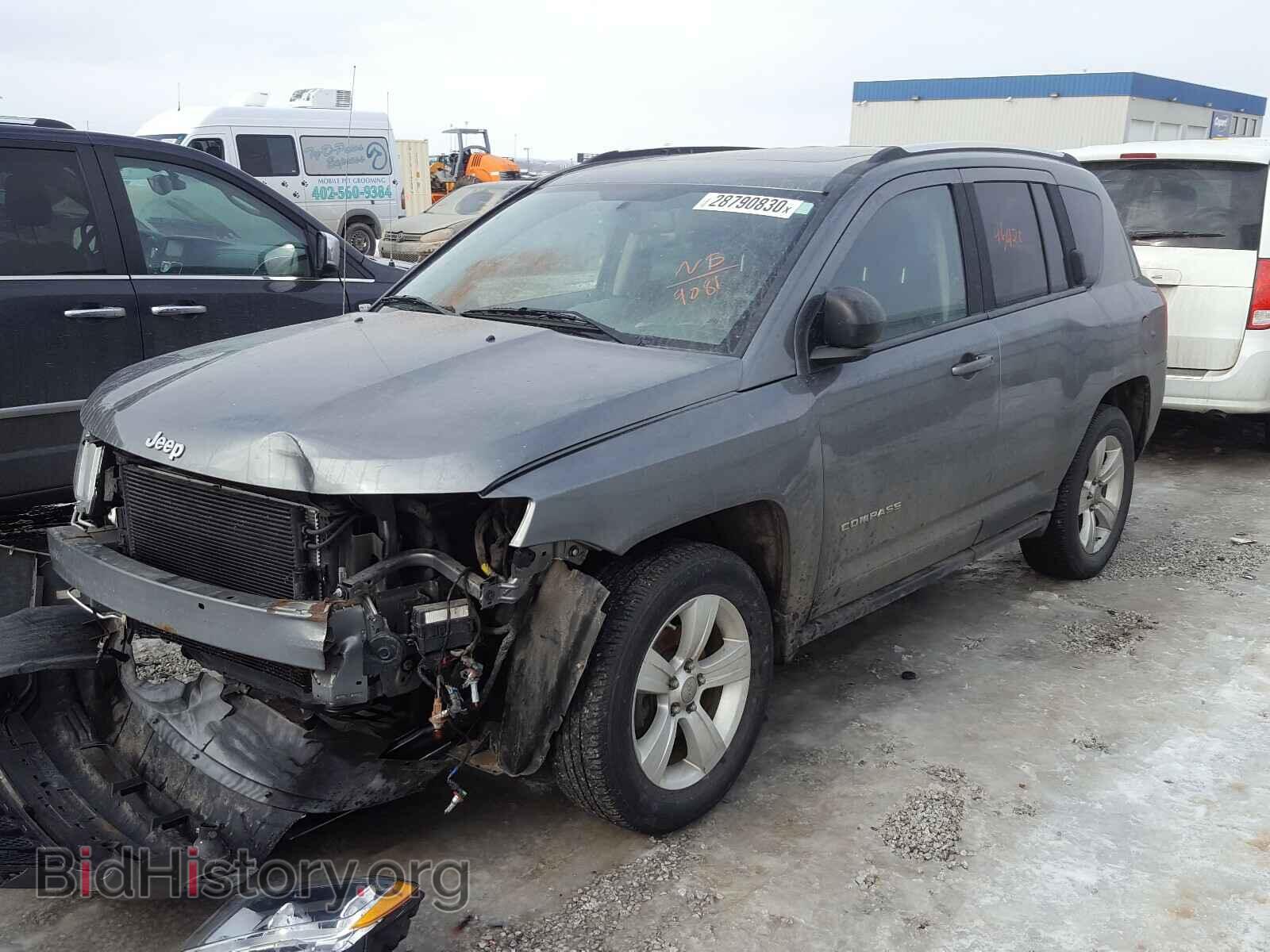2011 JEEP COMPASS - VIN: 1J4NF1FB0BD219081 - Фото 2