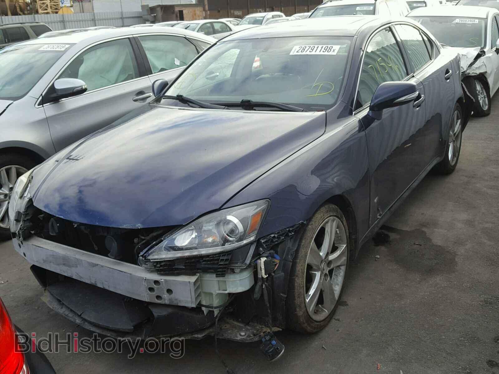 2011 LEXUS IS250 - VIN: JTHBF5C23B5148858 - Фото 2