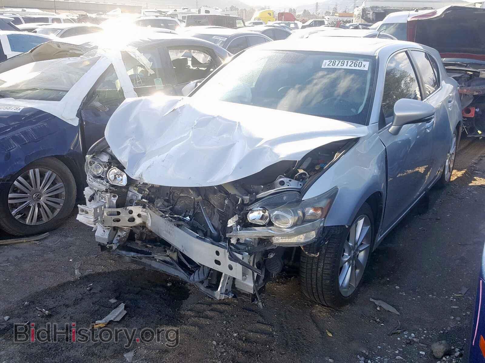 2013 LEXUS CT 200 - VIN: JTHKD5BH4D2133740 - Фото 2
