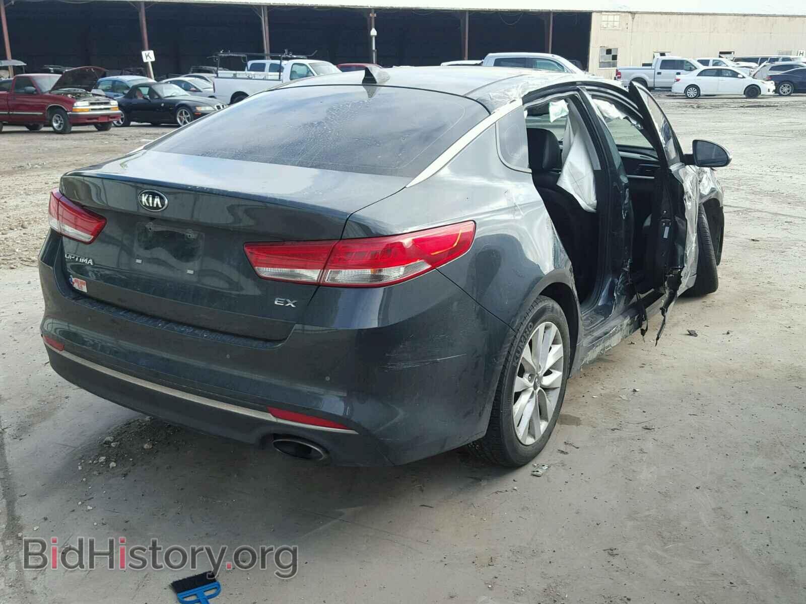 2016 KIA OPTIMA - VIN: 5XXGU4L36GG040186 - Фото 4