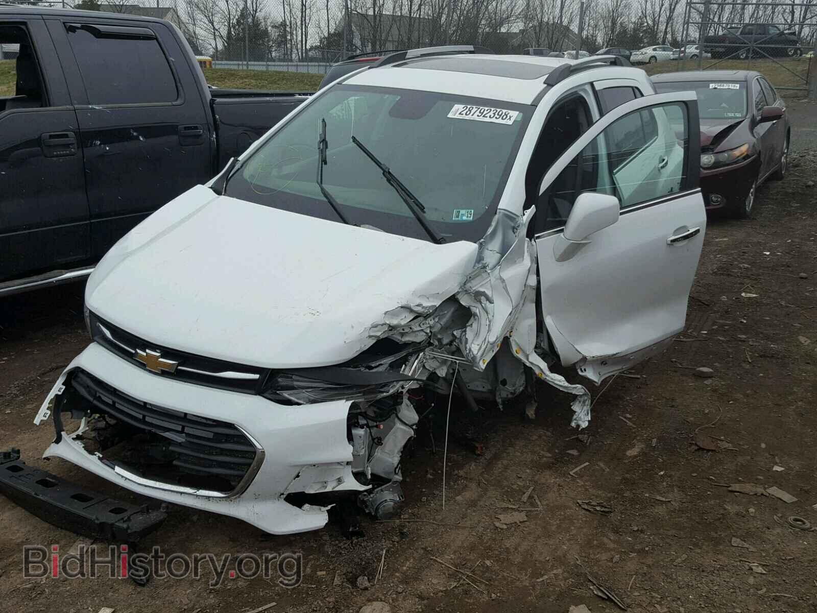 2017 CHEVROLET TRAX - VIN: KL7CJRSB3HB084552 - Фото 2