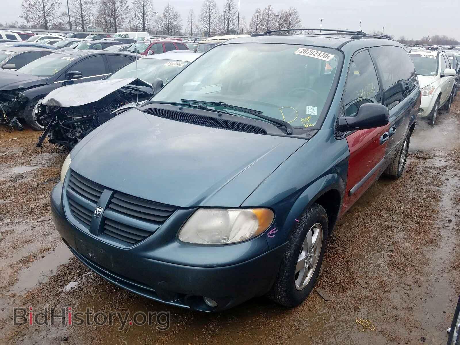2005 DODGE CARAVAN - VIN: 2D4GP44L65R229806 - Фото 2