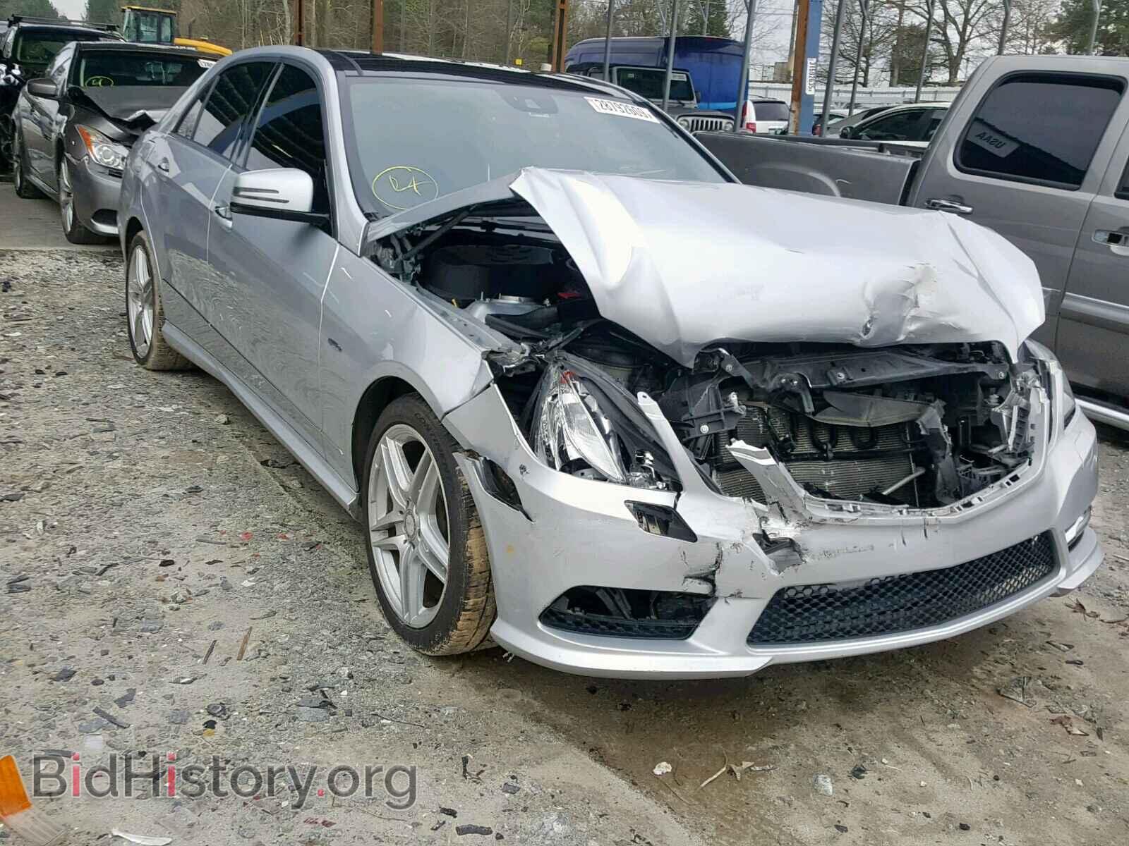 Photo WDDHF5KB3CA538547 - MERCEDES-BENZ E 350 2012