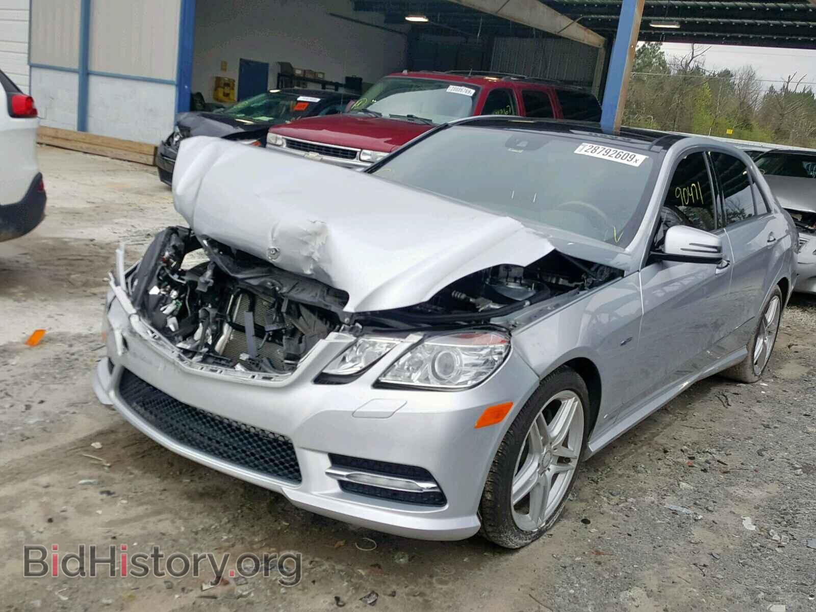 2012 MERCEDES-BENZ E 350 - VIN: WDDHF5KB3CA538547 - Фото 2