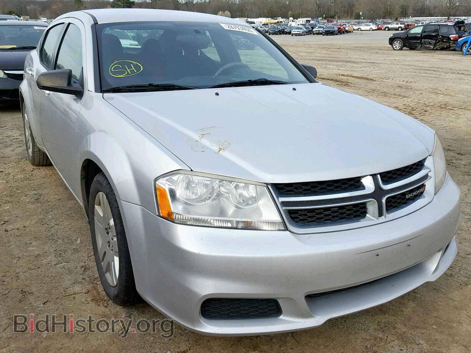 Фотография 1C3CDZAB1CN212424 - DODGE AVENGER 2012