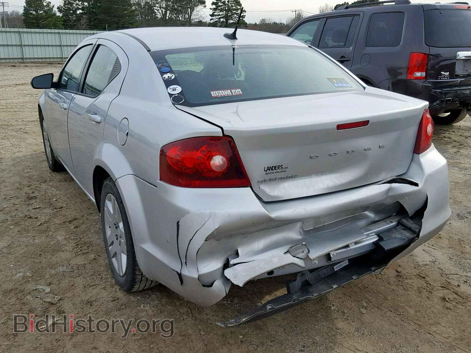 2012 DODGE AVENGER - VIN: 1C3CDZAB1CN212424 - Photo 3