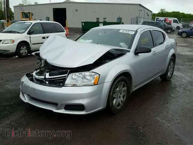 2011 DODGE AVENGER - VIN: 1B3BD4FB3BN624881 - Фото 2