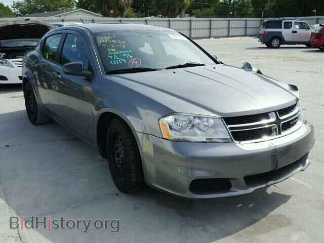 Фотография 1C3CDZAB2CN325685 - DODGE AVENGER 2012