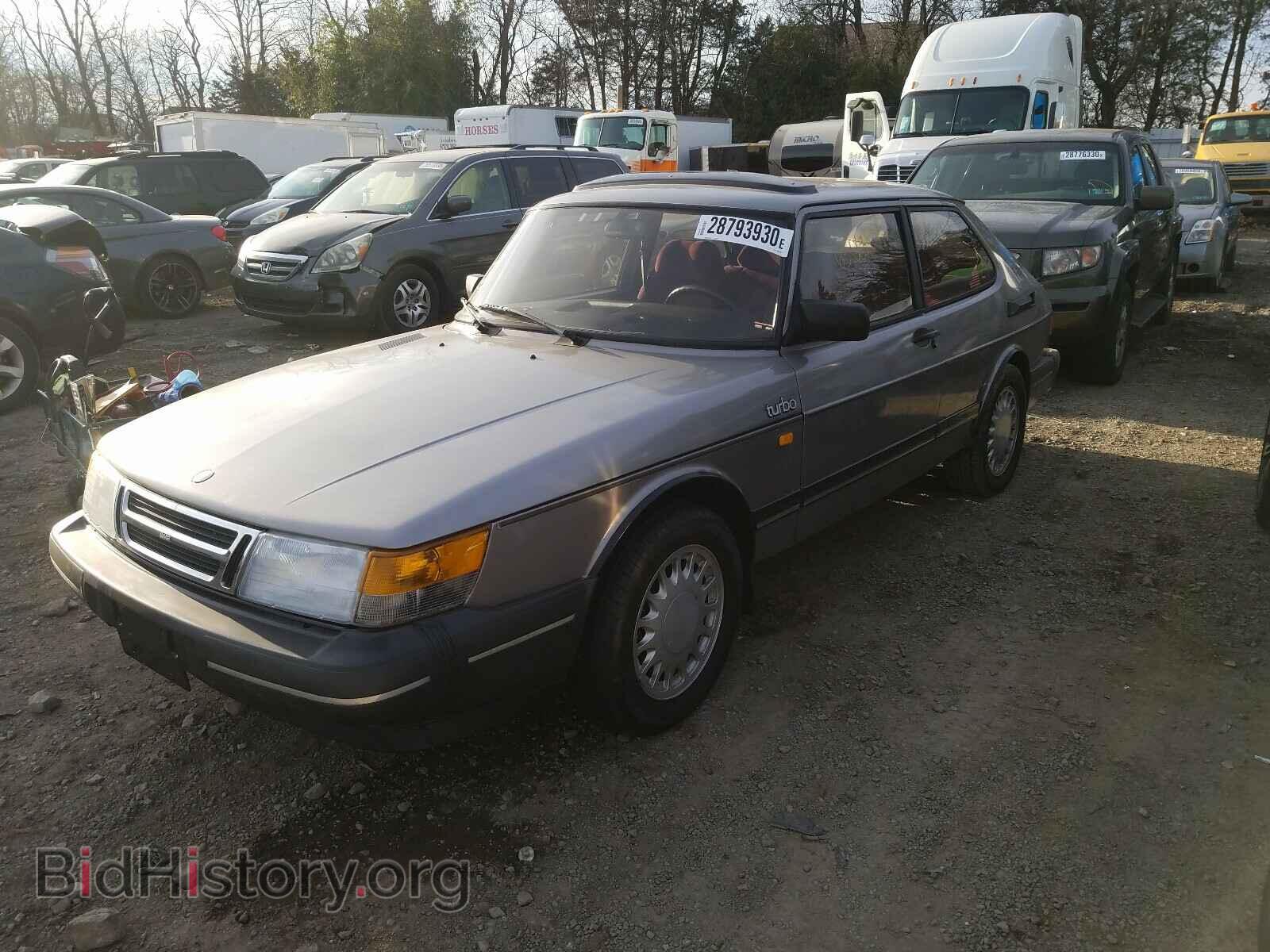1989 SAAB 900 - VIN: YS3AL36L2K3000624 - Фото 2