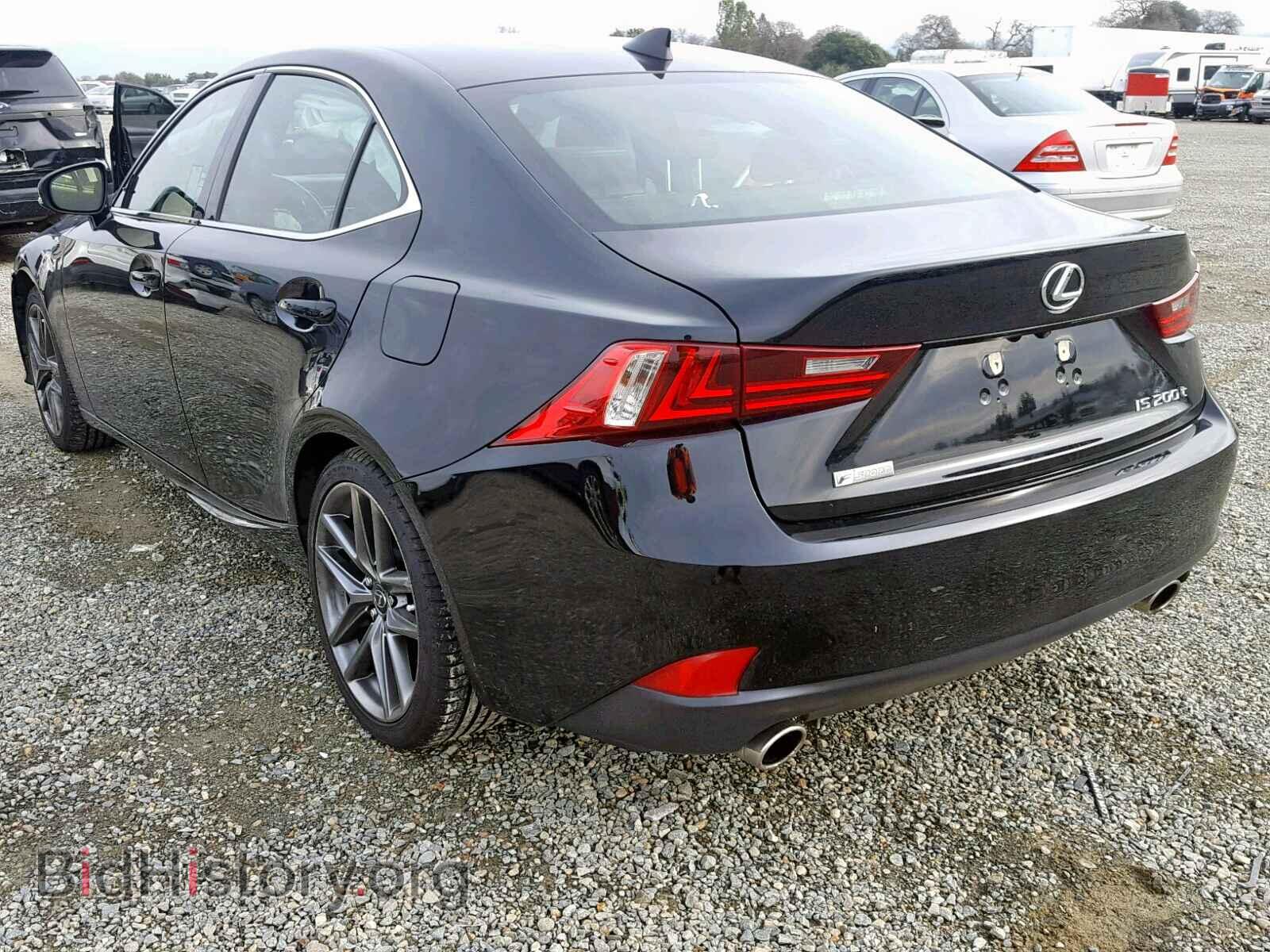 2016 LEXUS IS - VIN: JTHBA1D22G5005378 - Фото 3