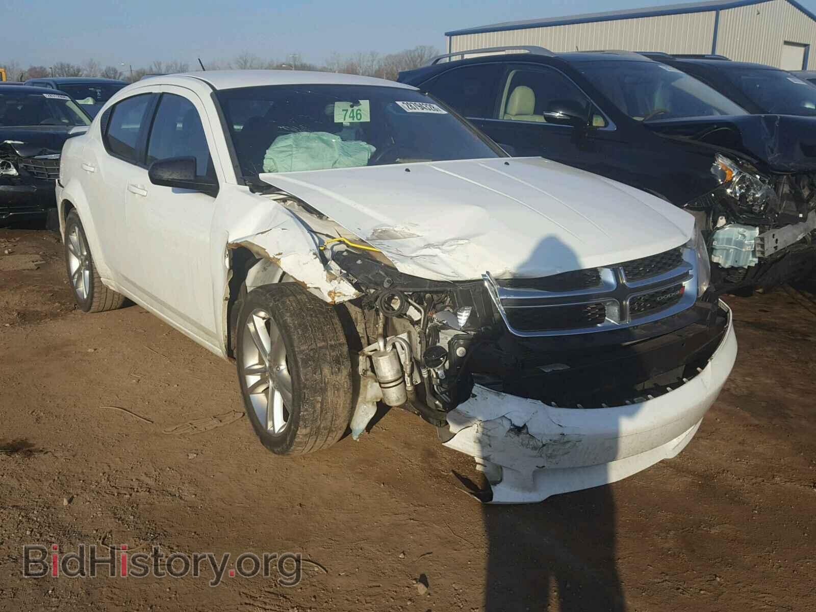 Фотография 1C3CDZAG8DN502883 - DODGE AVENGER 2013