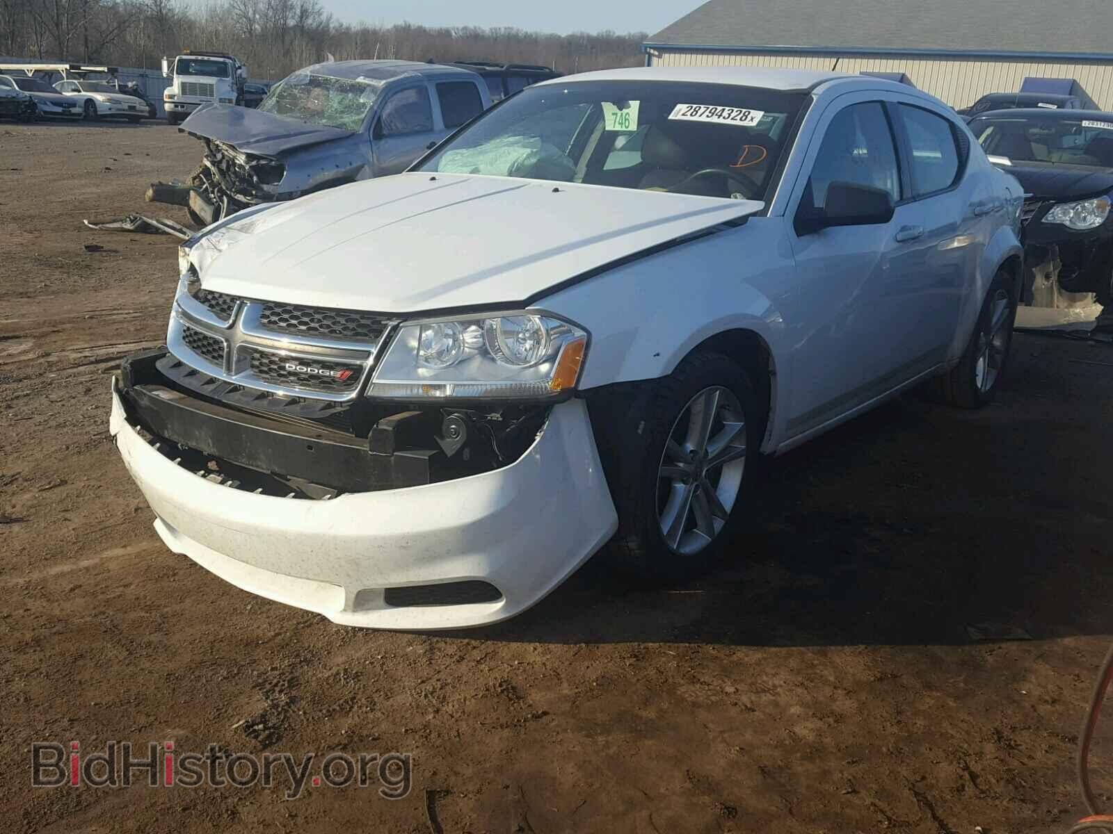2013 DODGE AVENGER - VIN: 1C3CDZAG8DN502883 - Фото 2