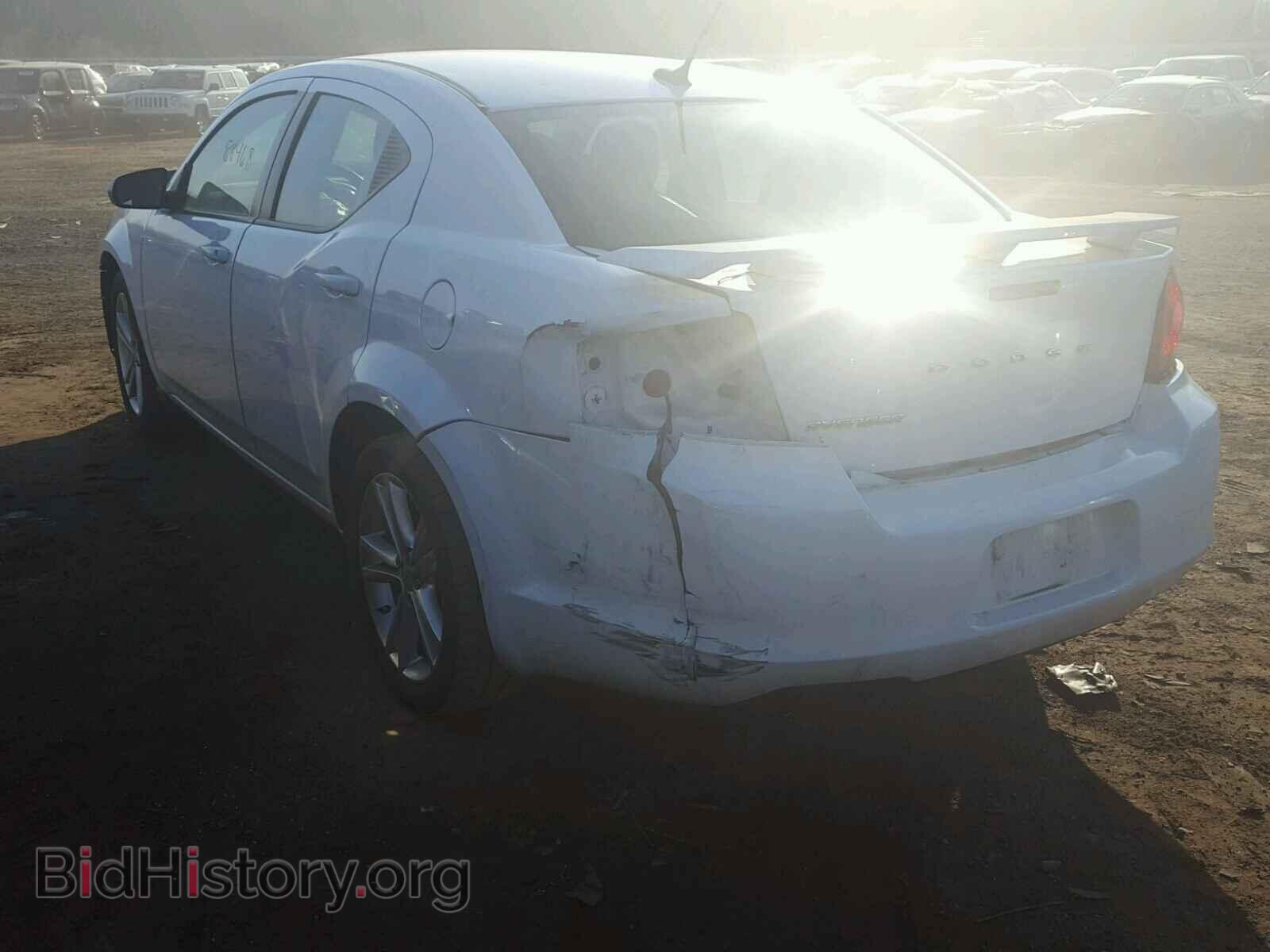 2013 DODGE AVENGER - VIN: 1C3CDZAG8DN502883 - Фото 3