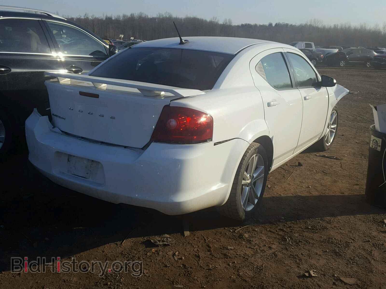 2013 DODGE AVENGER - VIN: 1C3CDZAG8DN502883 - Фото 4