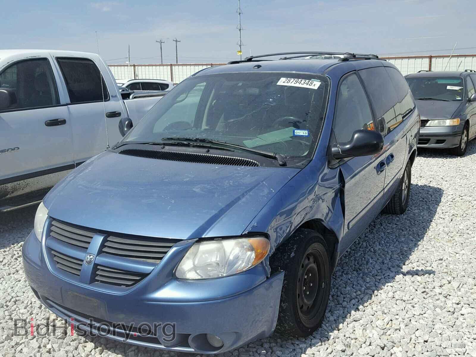 2007 DODGE CARAVAN - VIN: 2D4GP44L87R240910 - Фото 2