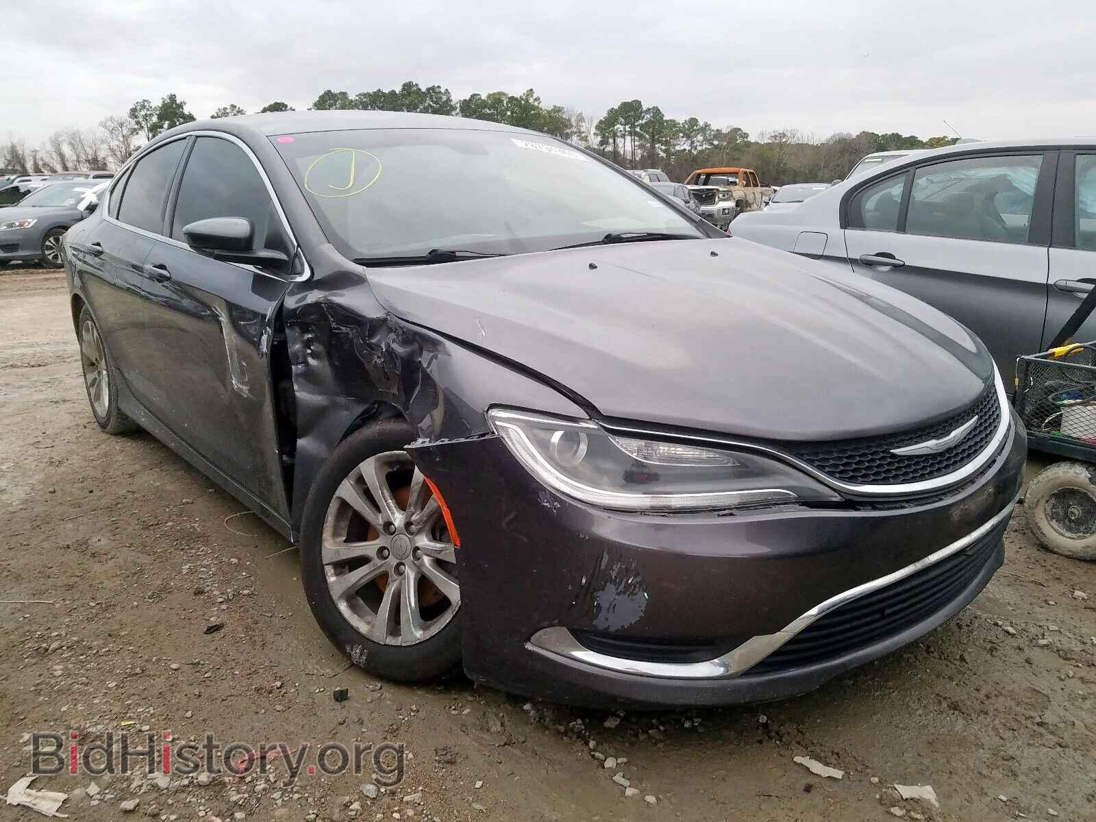 Photo 1C3CCCAB5FN504212 - CHRYSLER 200 2015