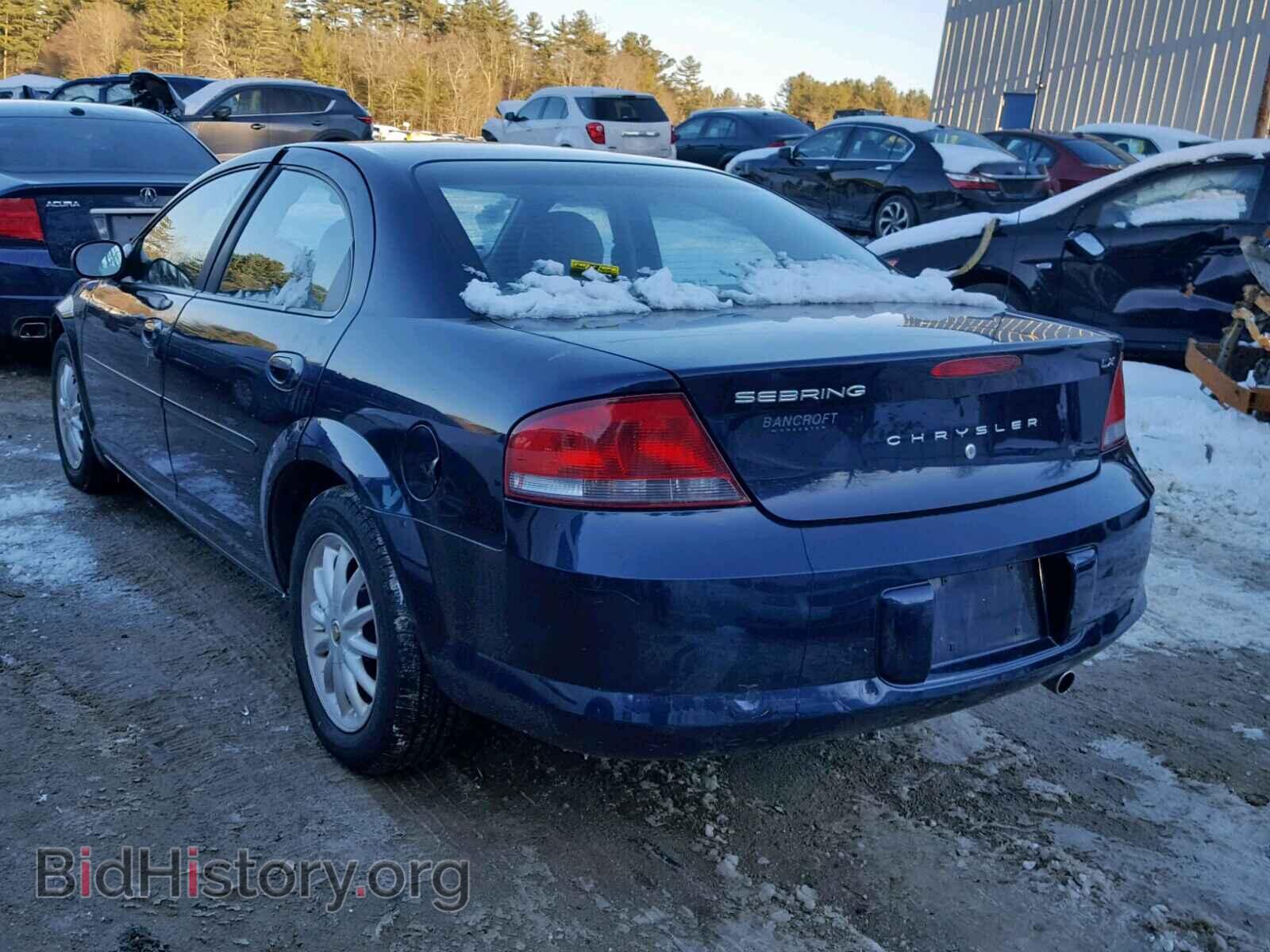 2002 CHRYSLER SEBRING - VIN: 1C3EL46R92N256190 - Photo 3